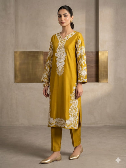 Linen 2 Piece Suit