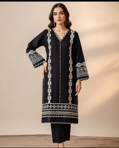 Korean Raw Silk Style 3 Piece Suit