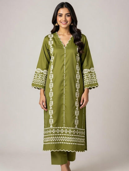 Korean Raw Silk Style 3 Piece Suit