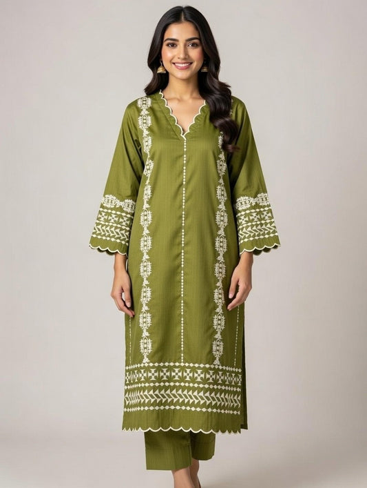 Korean Raw Silk Style 3 Piece Suit