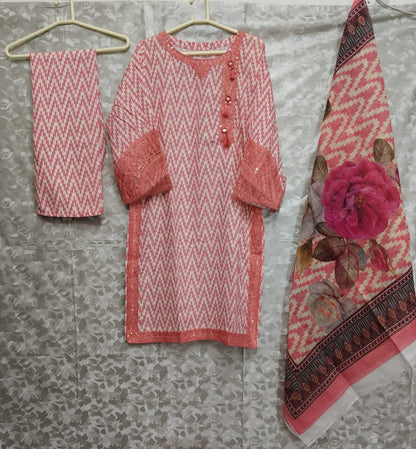 Lawn 3 Piece Suits