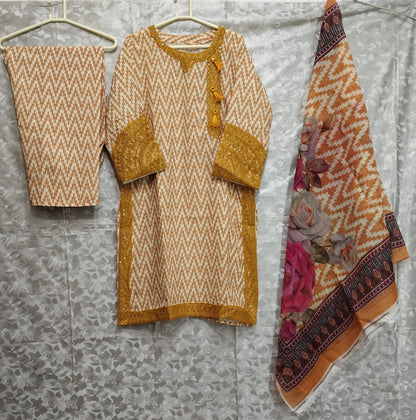 Lawn 3 Piece Suits