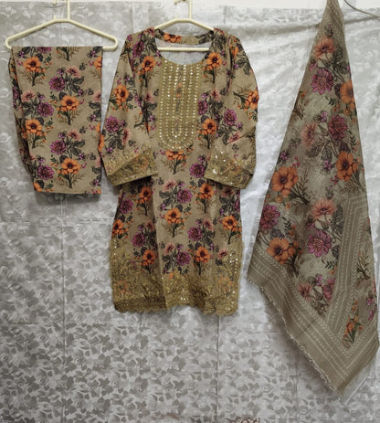 Lawn 3 Piece Suits