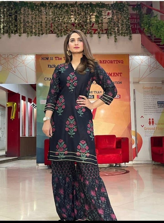 Lawn Cotton 3 Piece Embroidered Suit