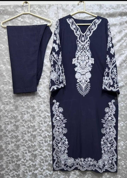 Linen 2 Piece Suit